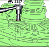 CT-A2070 Спецключ для сливной пробки КПП VAG 3357 Car-Tool CT-A2070 - 1