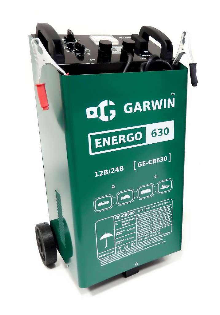 Пуско-зарядное устройство ENERGO 630 GARWIN GE-CB630 фото