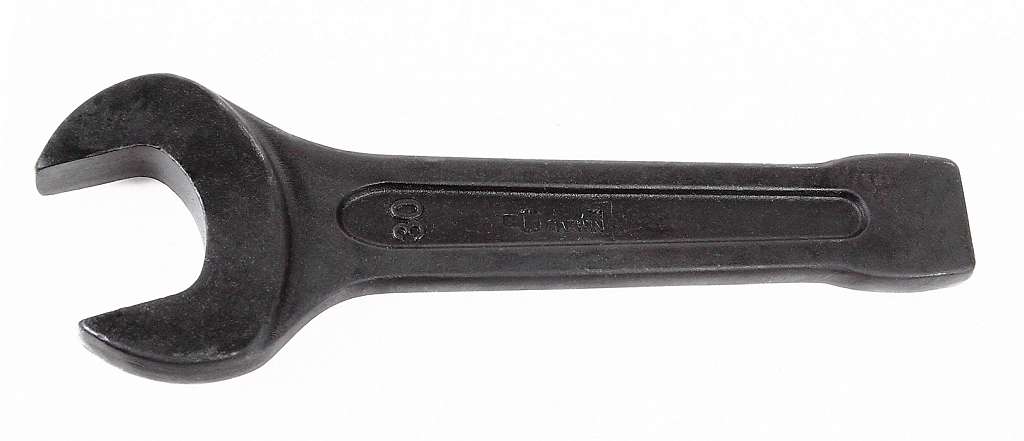 Ключ рожковый ударный короткий 30 мм GARWIN GR-IU030 купить в Москва