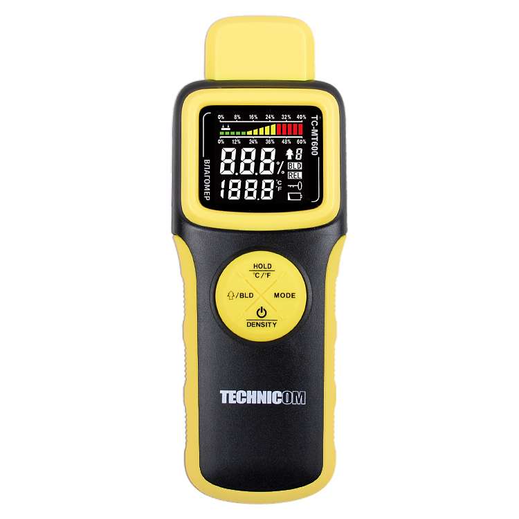 Измеритель влажности древесины бесконтактный TECHNICOM TC-MT600