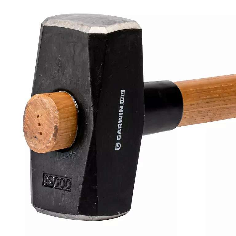 Кувалда  INDUSTRIAL с обратной рукояткой из дерева гикори, 10 кг GARWIN 712085-10000