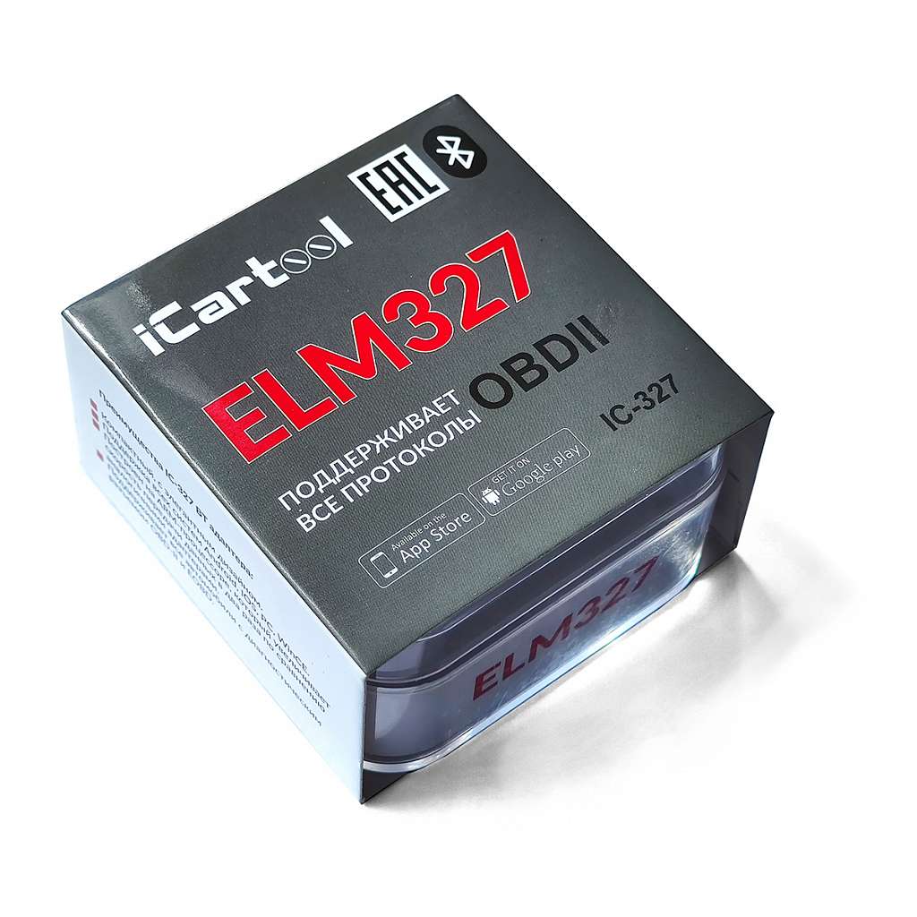 Адаптер диагностический ELM327 BT Android / IOS iCartool IC-327 купить