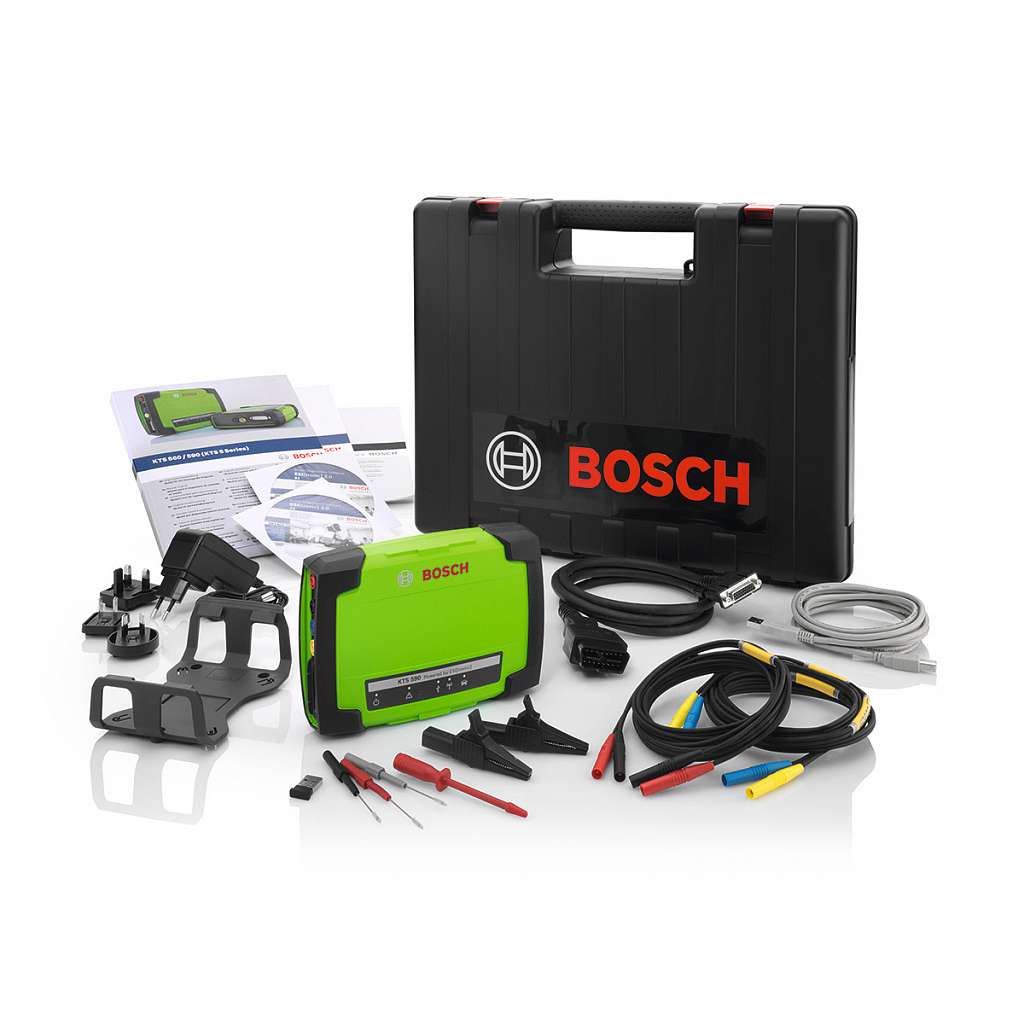 Bosch KTS 590 профессиональный мультимарочный сканер купить в Москва