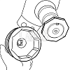 CT-A1286 Головка для ступицы задних колес HINO Car-Tool CT-A1286 - 1